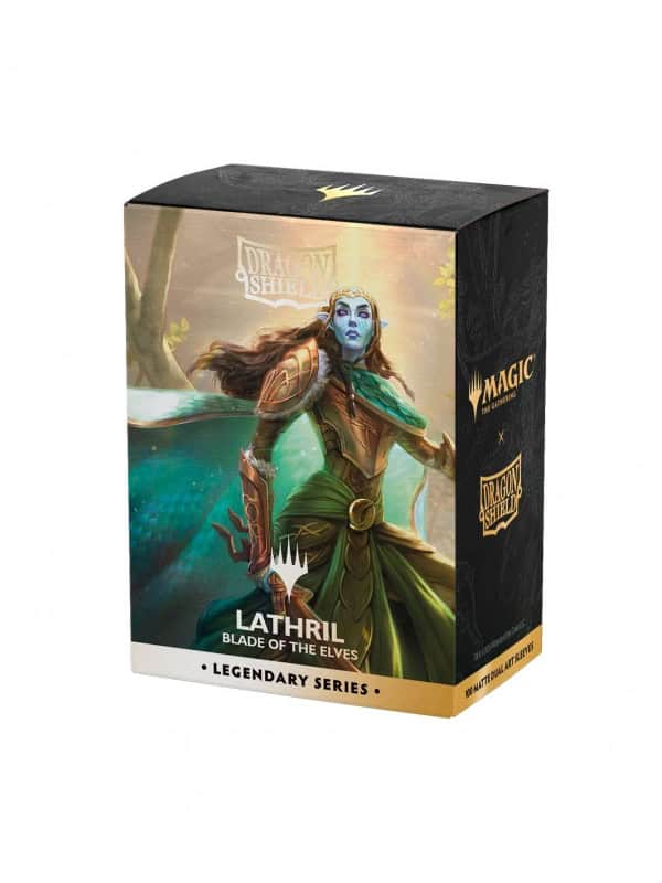 Lathril, Blade of the Elves - Fundas Matte Dual Art - Standard Dragon Shield (Magic: The Gathering)