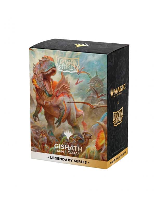 Gishath, Sun's Avatar - Fundas Matte Dual Art - Standard Dragon Shield (Magic: The Gathering)
