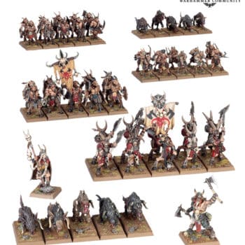 BEASTMEN BRAYHERDS: BATTLE MARCH ARMY