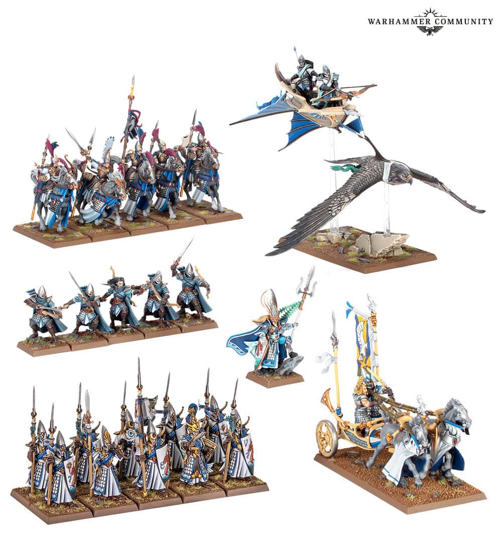 HIGH ELF REALMS: BATTLE MARCH ARMY