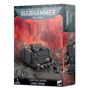 Chaos Space Marines: Rhino del Caos
