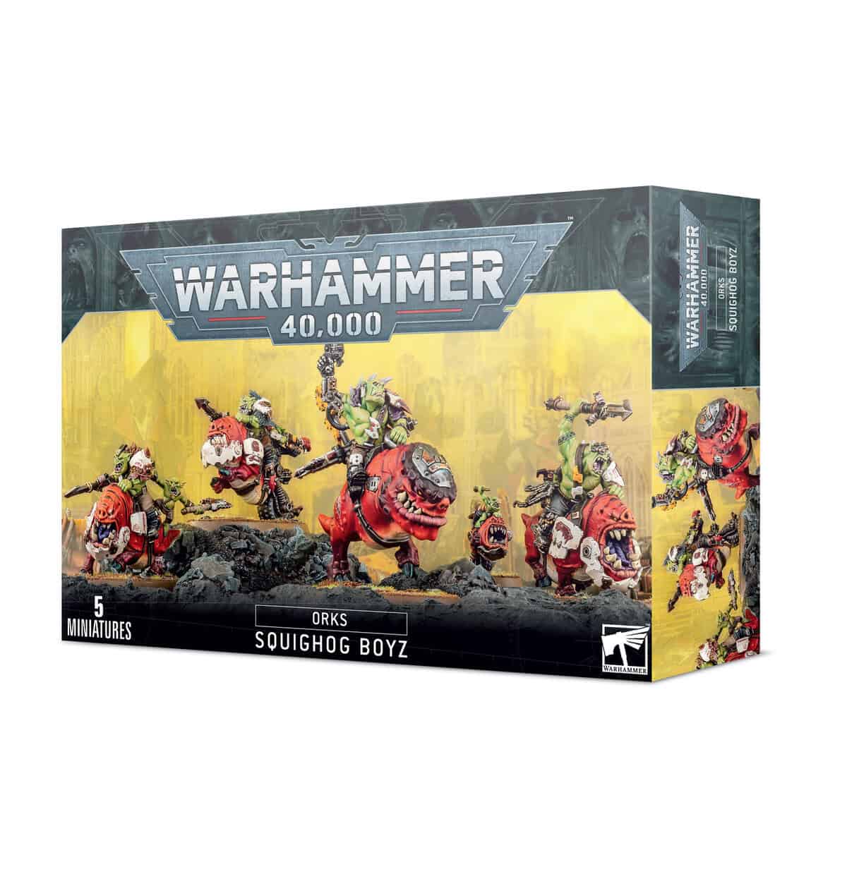 Orks: Jinetez de Garrapatocino (Squighog Boyz)