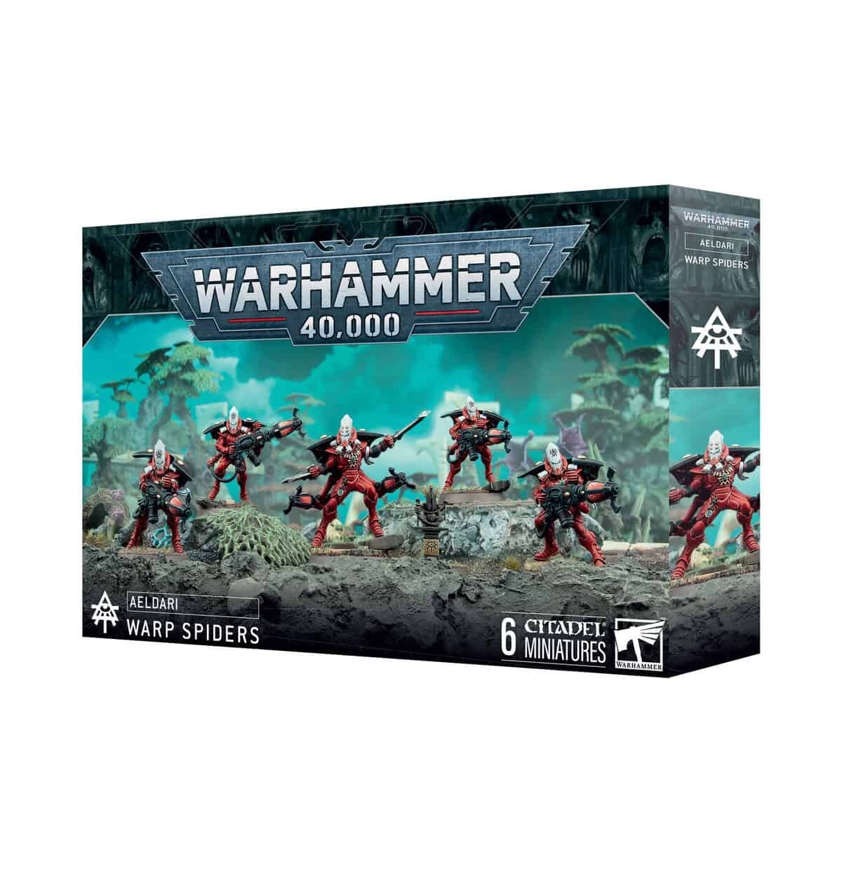 Aeldari: Arañas de Disformidad (Warp Spiders)