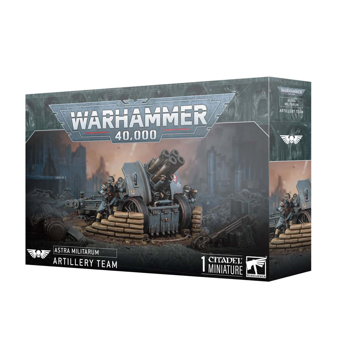 Astra Militarum: Dotación de Artillería de Krieg (Krieg Artillery Team)