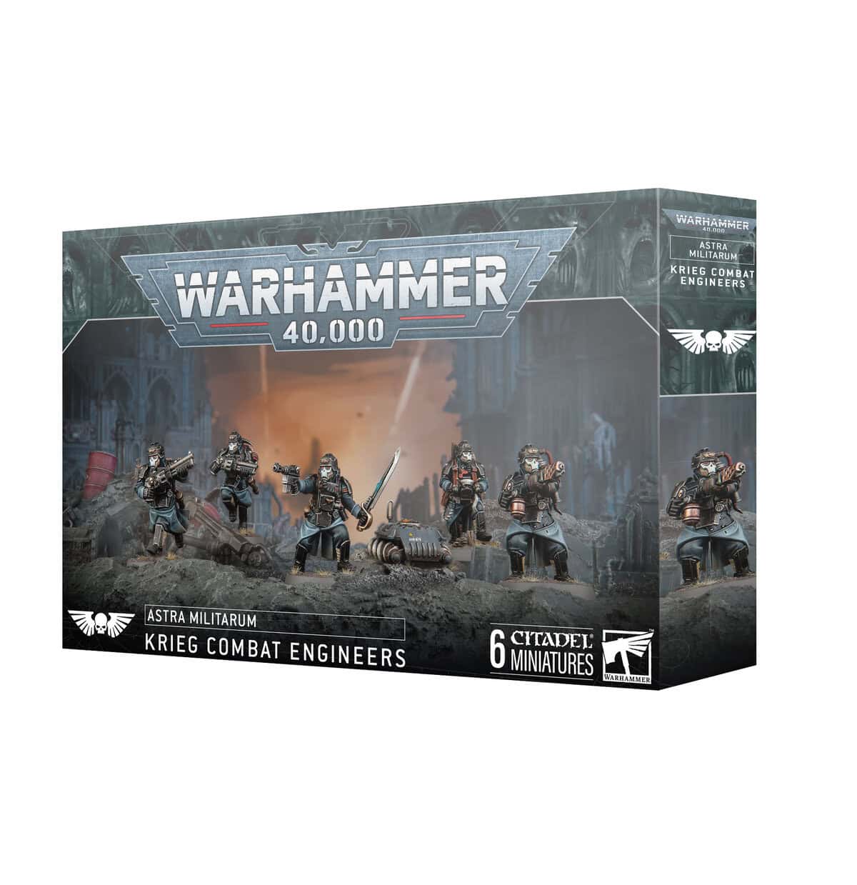 Astra Militarum: Ingenieros de Combate de Krieg (Krieg Combat Engineers)
