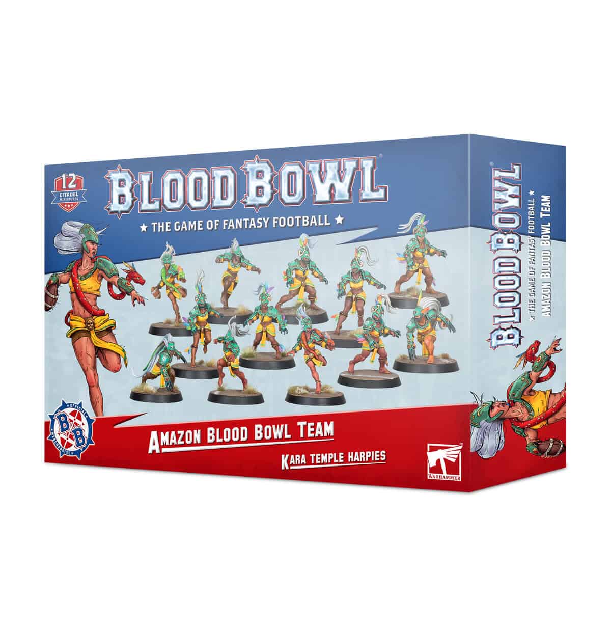 Blood Bowl: Equipo de Amazonas (Kara Temple Harpies)