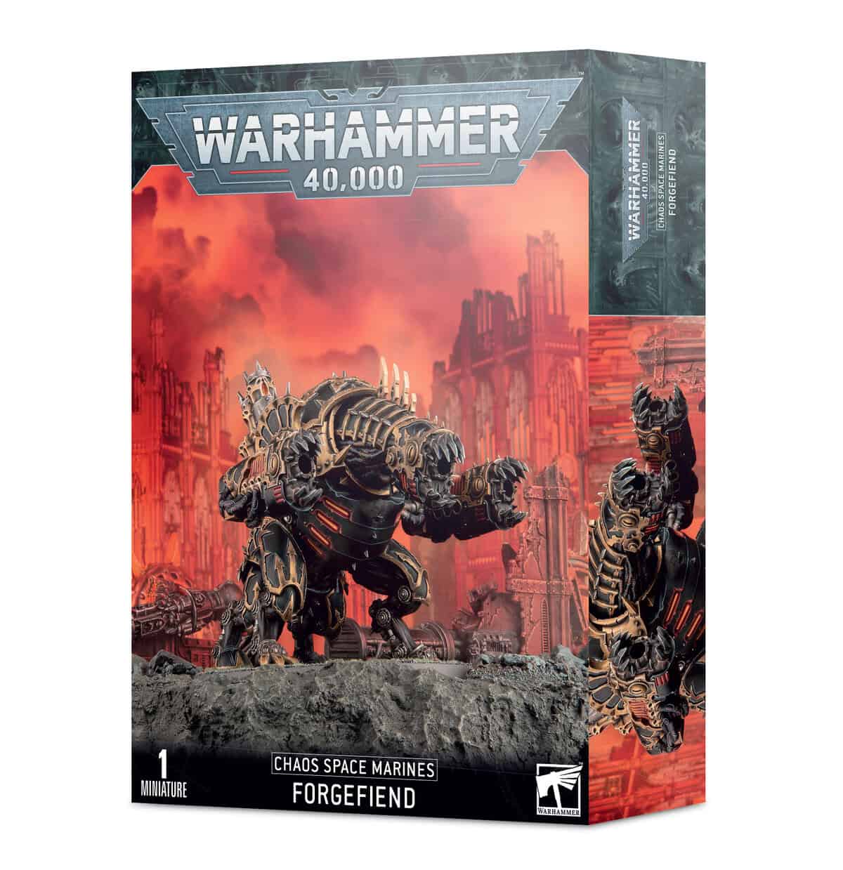 Chaos Space Marines: Diablo de la Forja (Forgefiend)
