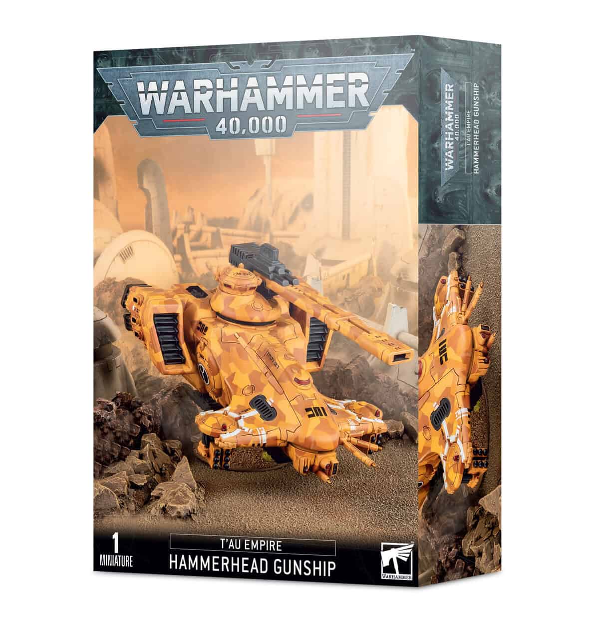 T'au Empire: Tanque Cabezamartillo (Hammerhead Gunship)