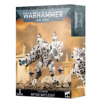 T'au Empire: Exoarmadura Cataclismo (Riptide Battlesuit)