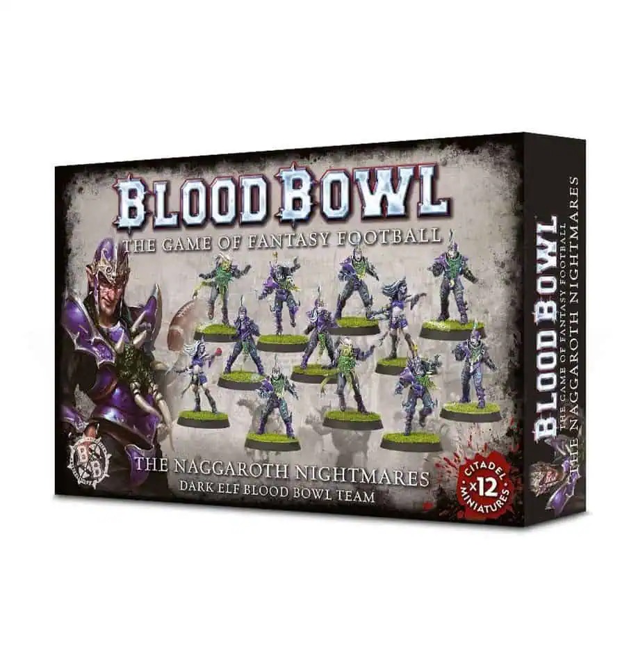 Blood Bowl: Equipo de Elfos Oscuros (The Naggaroth Nightmares)
