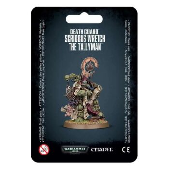 Death Guard: Scribbus Despojo, el Cuentaplagas (Scribbus Wretch the Tallyman)