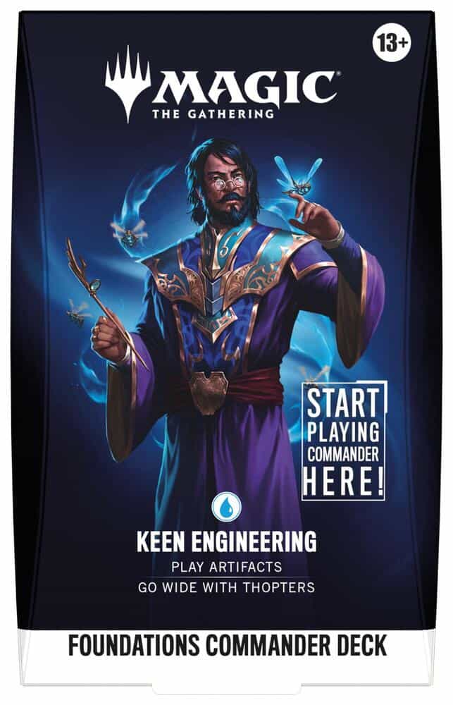 MTG Foundations Commander Deck Keen Engineering EN