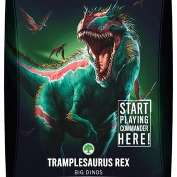 MTG Foundations Commander Deck Tramplesaurus Rex EN