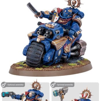 SPACE MARINES: CAPITÁN EN MOTO