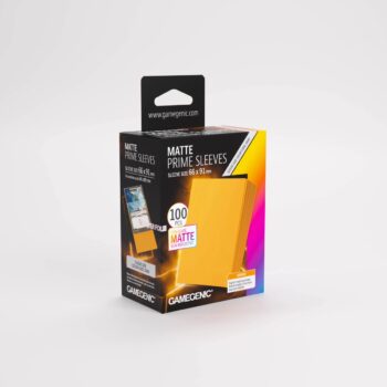 Gamegenic Matte Prime Sleeves Naranja (100)